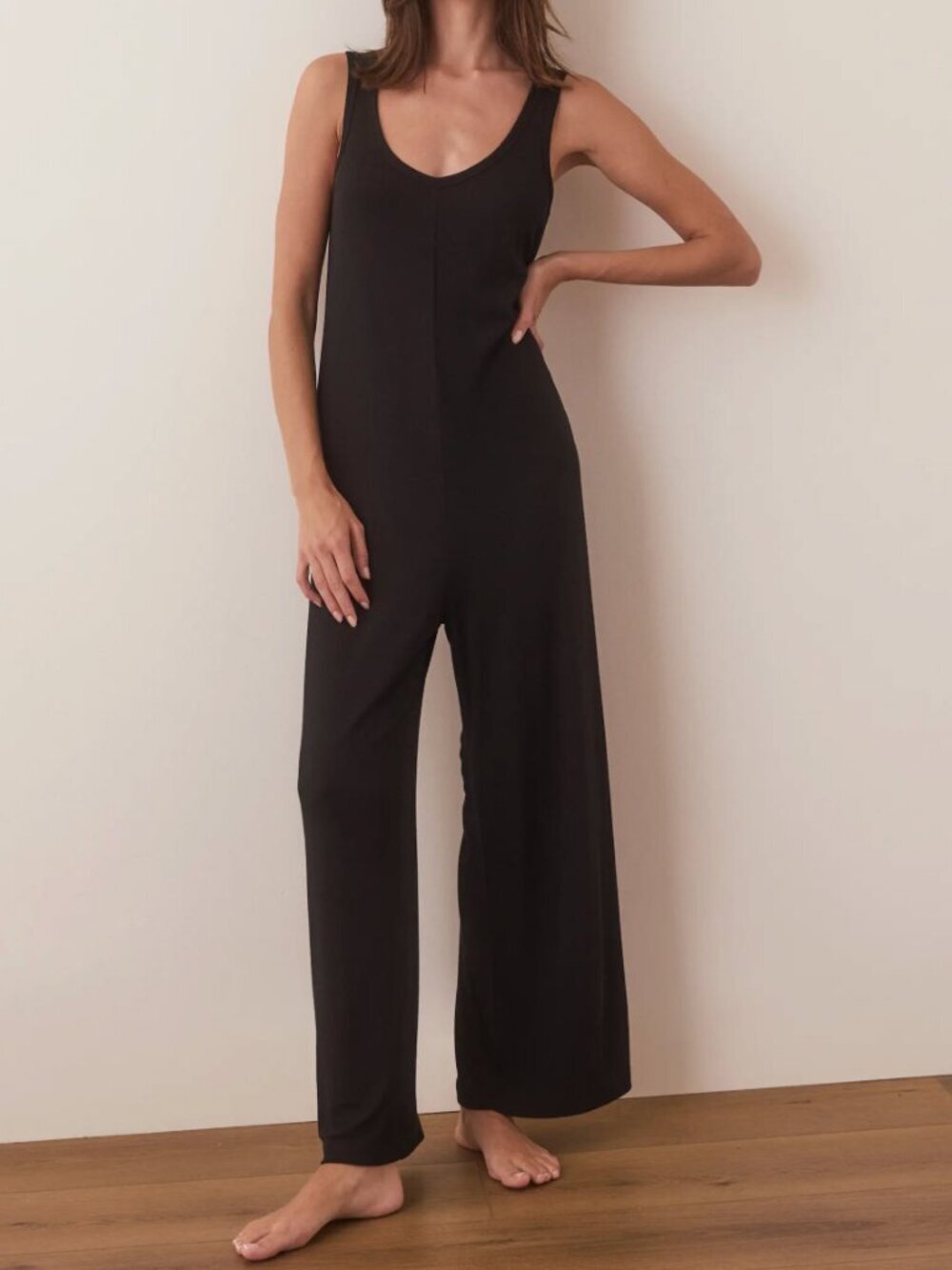 NWT Marine Layer Lexi Rib Lounge Jumpsuit Size Small